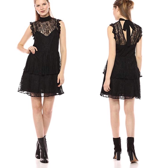BCBGeneration Dresses & Skirts - Bcbgeneration Bcbg lace dress black NWT